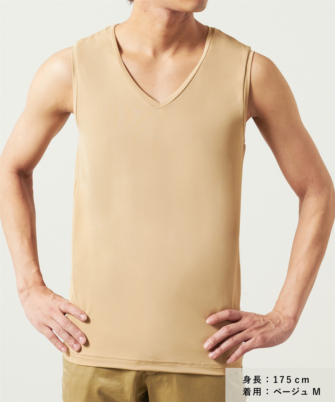 Life Style by cross marche 【KEEPGUARD/キープガード】乳首透け防止Tシャツ（ノースリーブタイプ）_sub_8