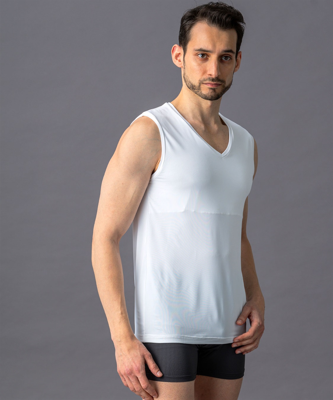 Life Style by cross marche 【KEEPGUARD/キープガード】乳首透け防止Tシャツ（ノースリーブタイプ）_sub_21