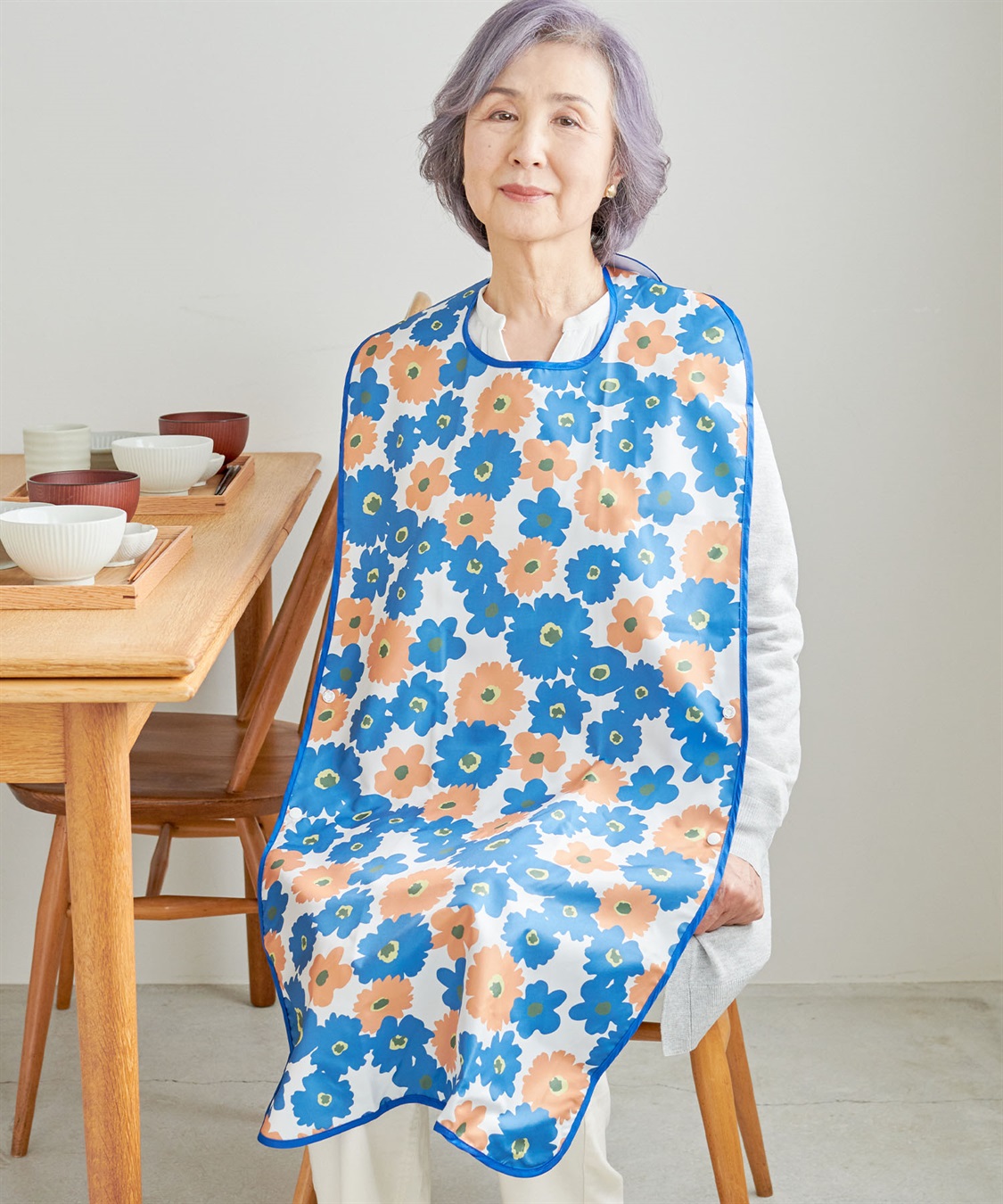 Life Style by cross marche 【ココロcolor】お食事エプロン_sub_20