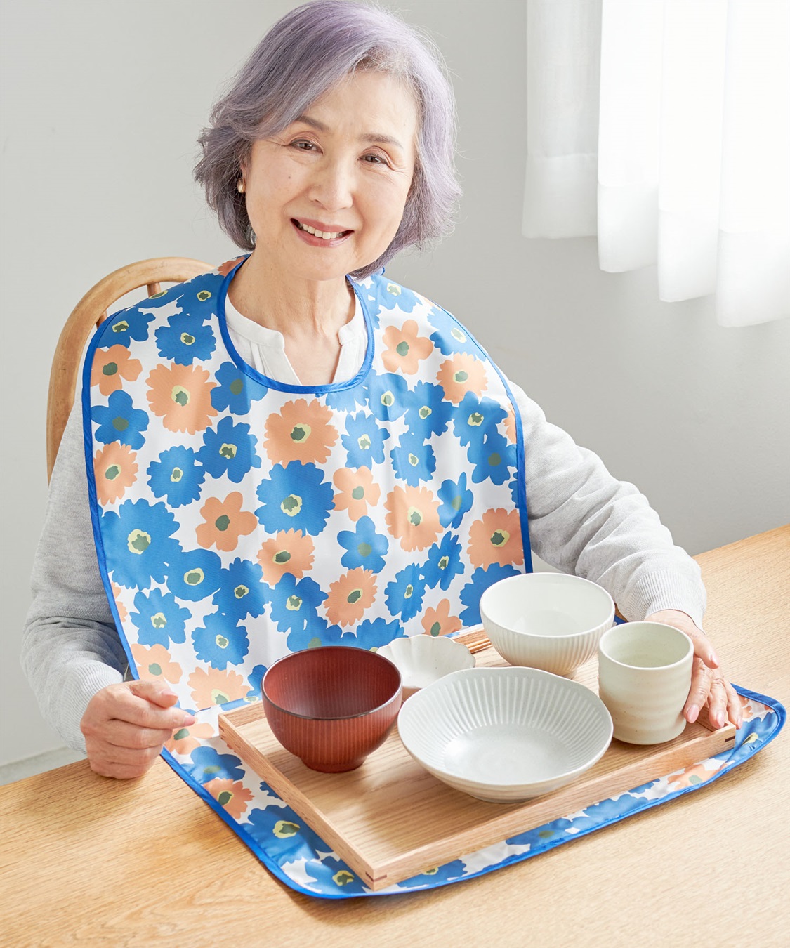 Life Style by cross marche 【ココロcolor】お食事エプロン_sub_21