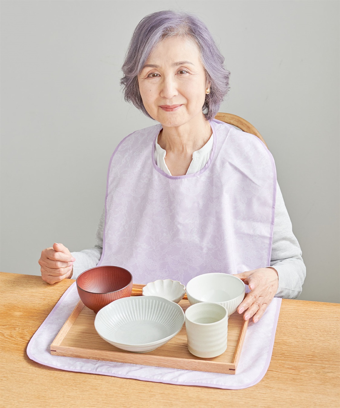 Life Style by cross marche 【ココロcolor】お食事エプロン_sub_25