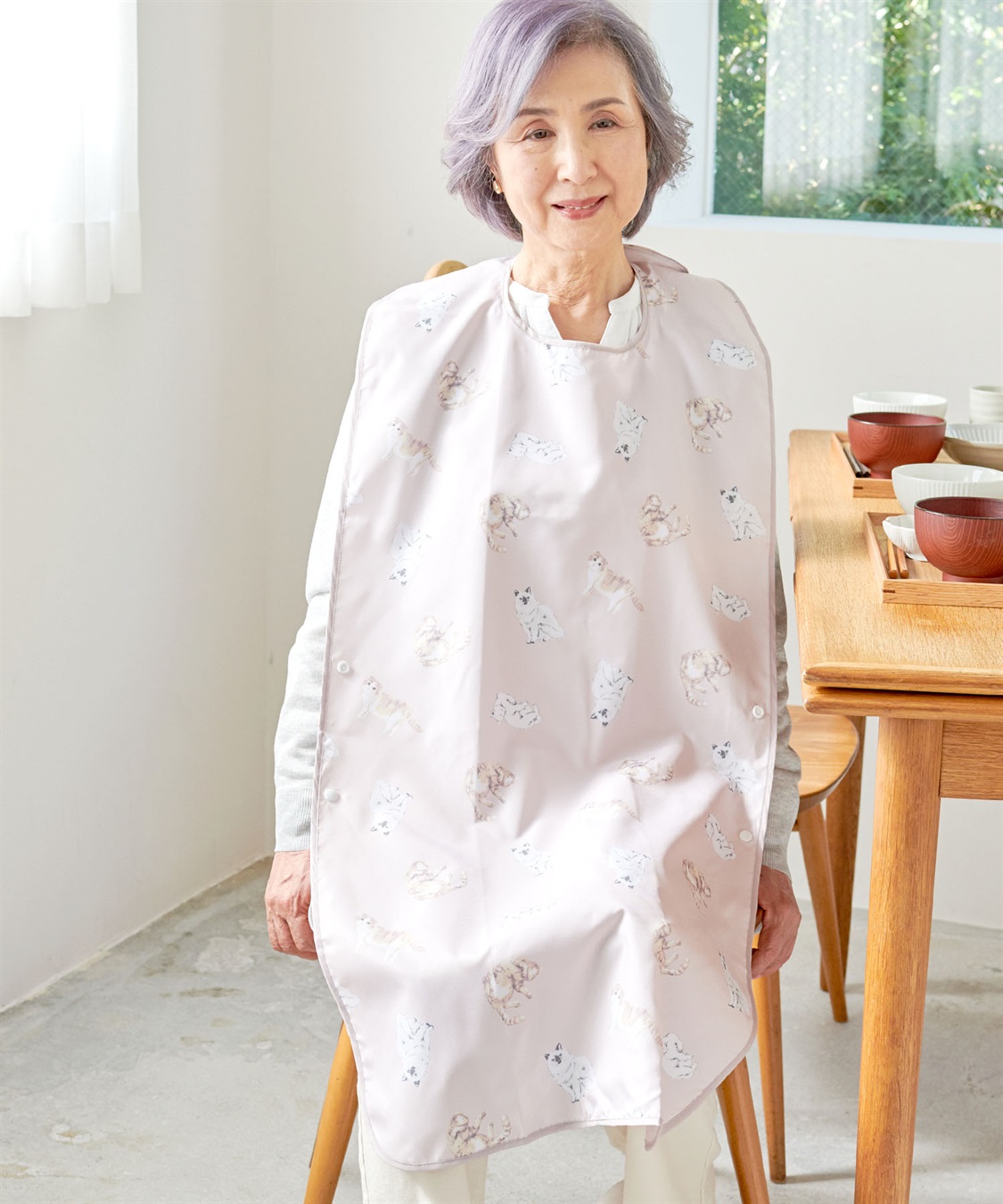 Life Style by cross marche 【ココロcolor】お食事エプロン_sub_28