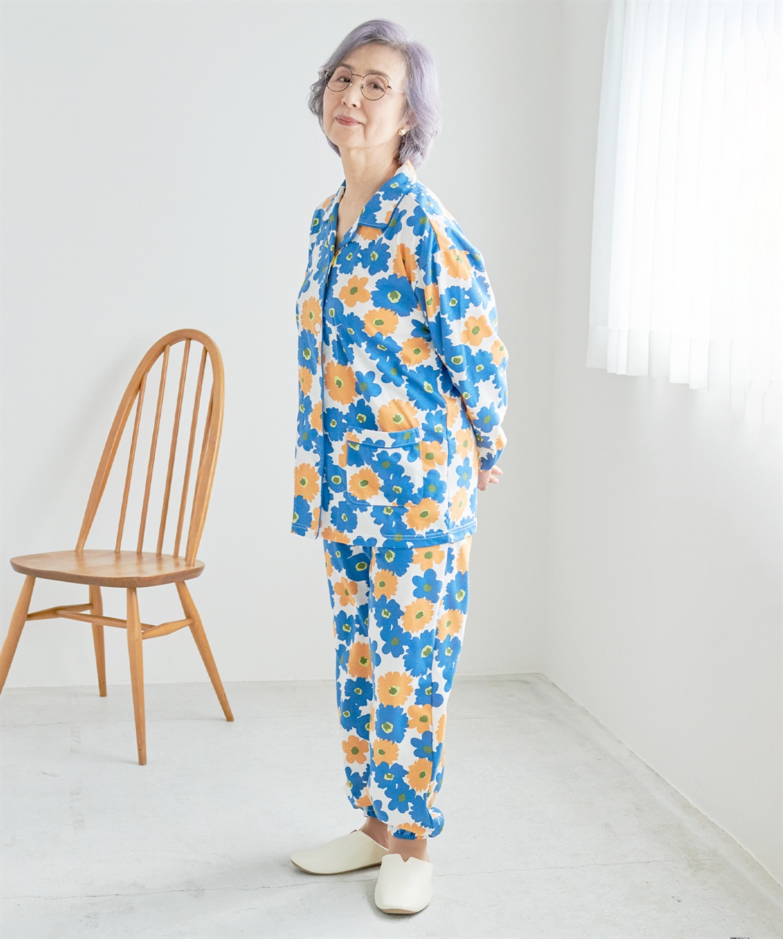 Life Style by cross marche 【ココロcolor】介護パジャマ_sub_4