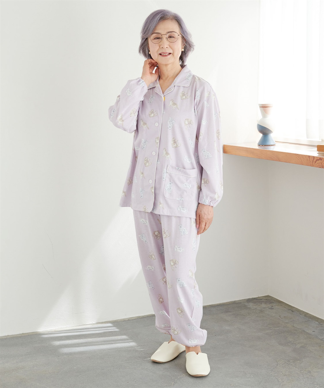 Life Style by cross marche 【ココロcolor】介護パジャマ_sub_14