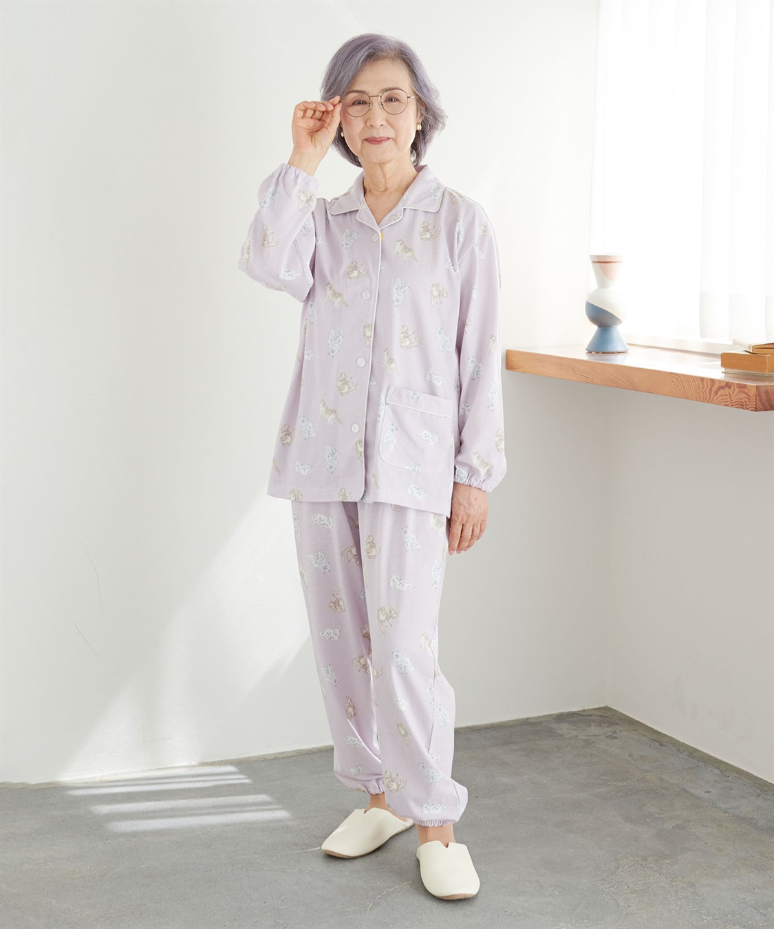 Life Style by cross marche 【ココロcolor】介護パジャマ_sub_15