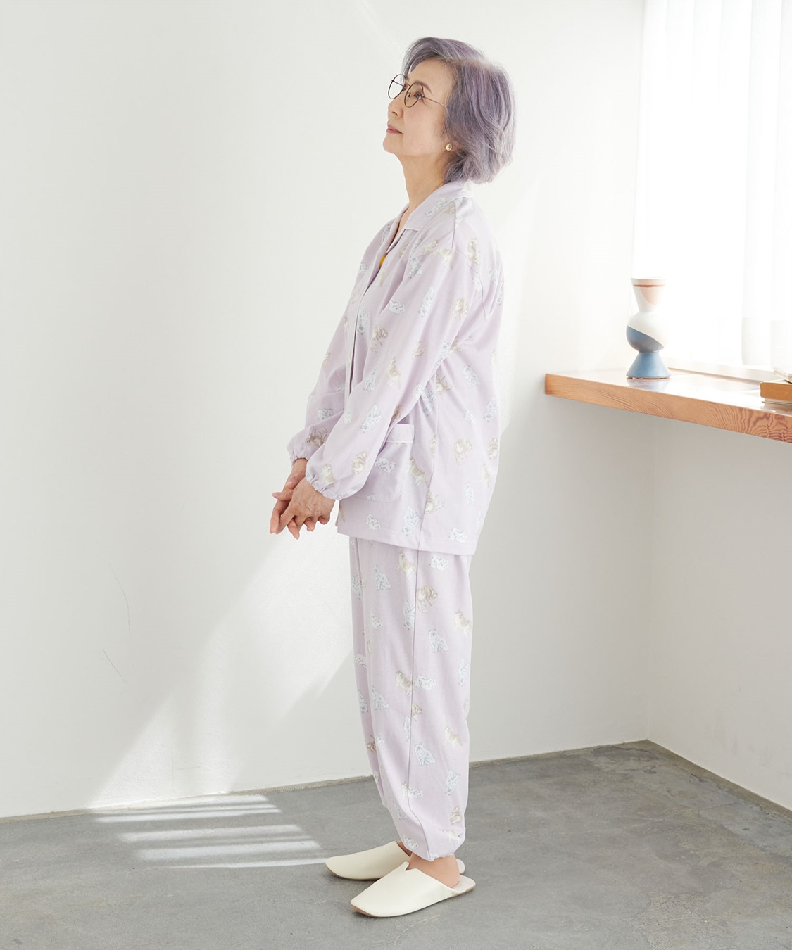 Life Style by cross marche 【ココロcolor】介護パジャマ_sub_16