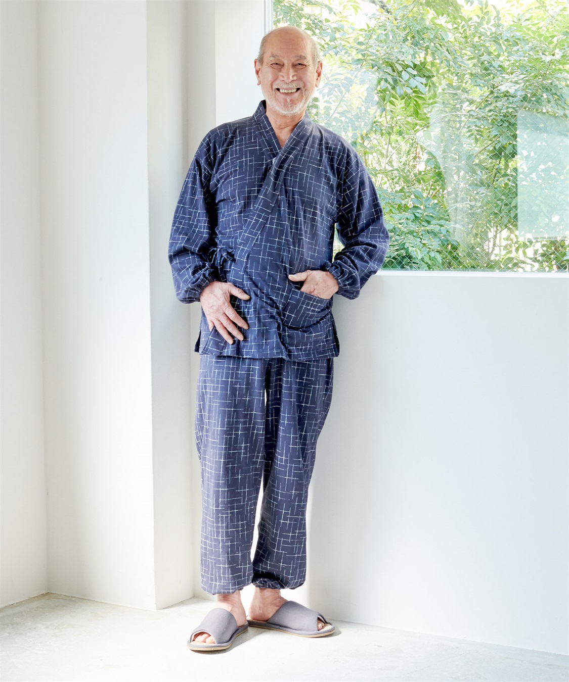 Life Style by cross marche 【ココロcolor】甚兵衛介護パジャマ_sub_5