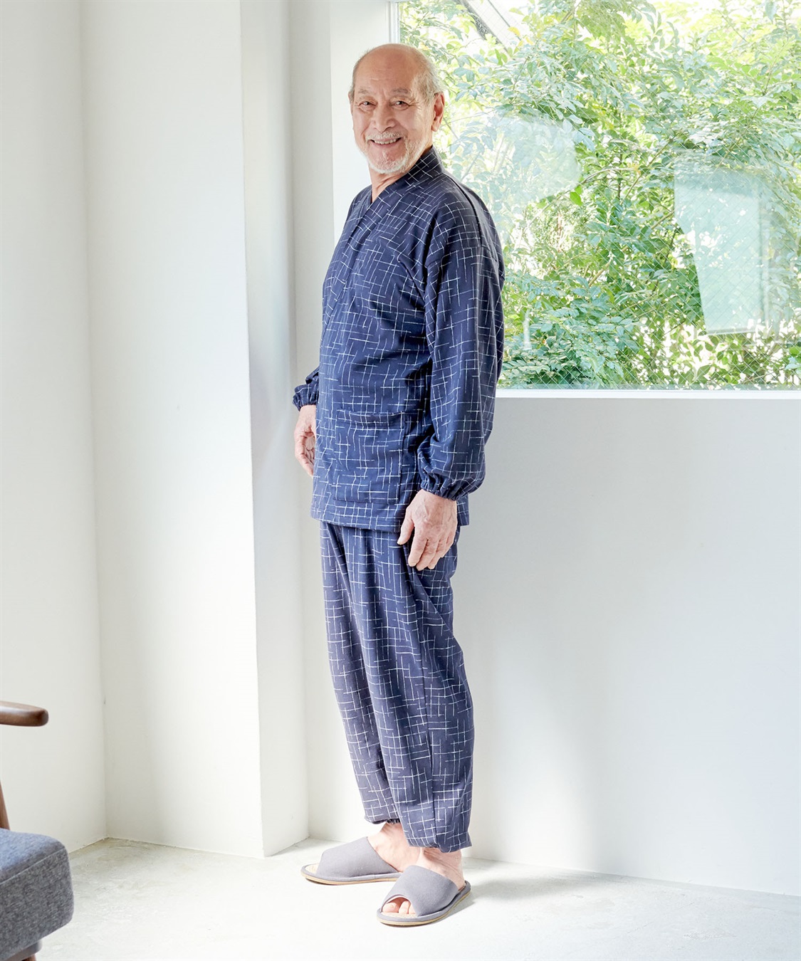 Life Style by cross marche 【ココロcolor】甚兵衛介護パジャマ_sub_6