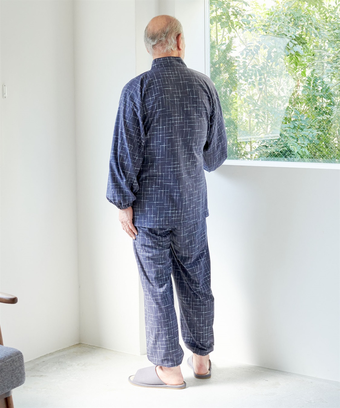 Life Style by cross marche 【ココロcolor】甚兵衛介護パジャマ_sub_7