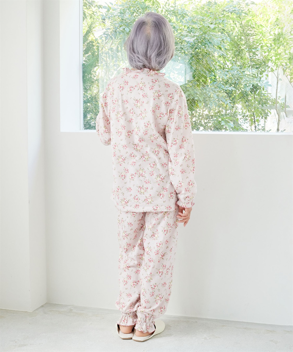 Life Style by cross marche 【ココロcolor】フリル介護パジャマ_sub_16