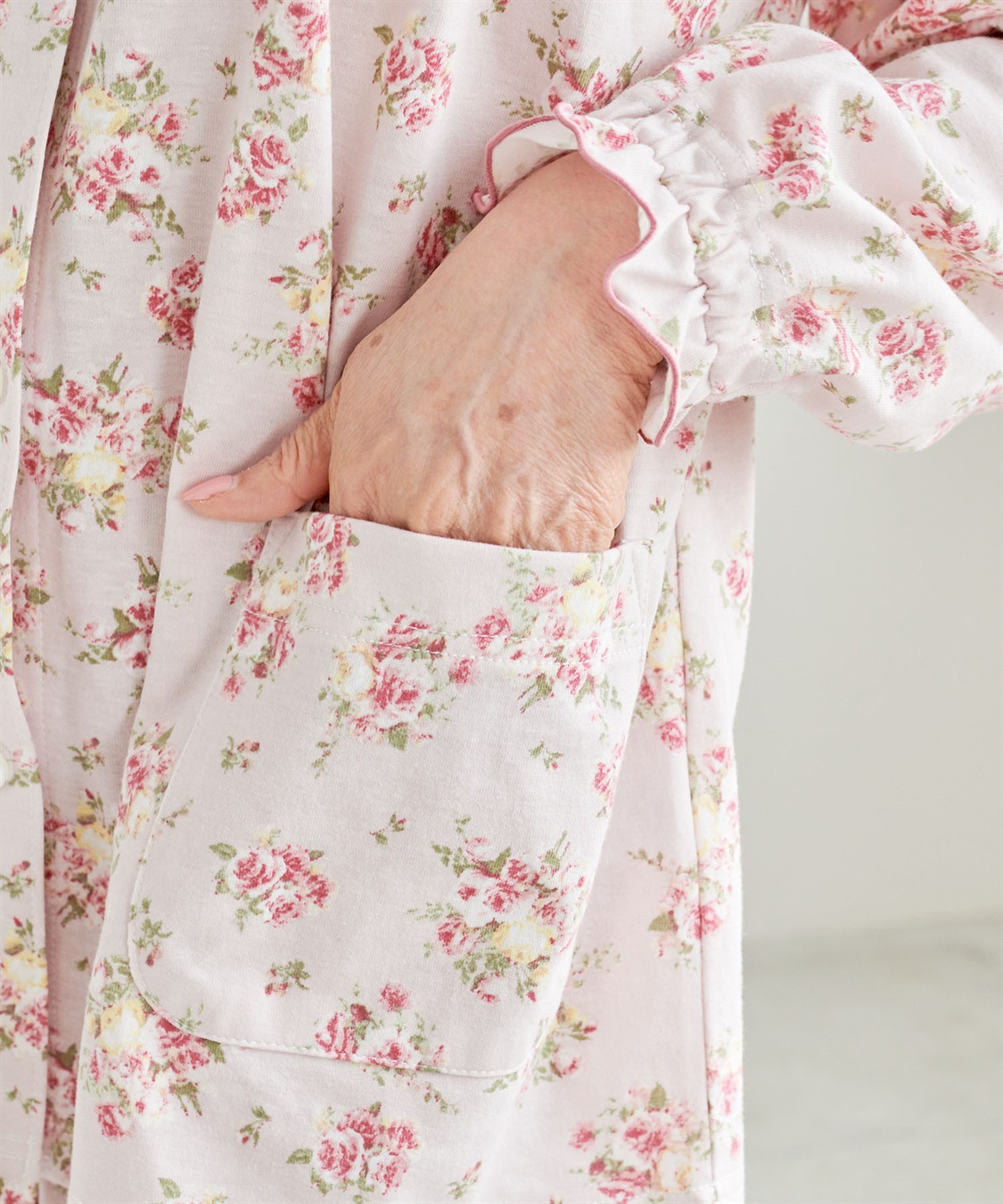 Life Style by cross marche 【ココロcolor】フリル介護パジャマ_sub_20