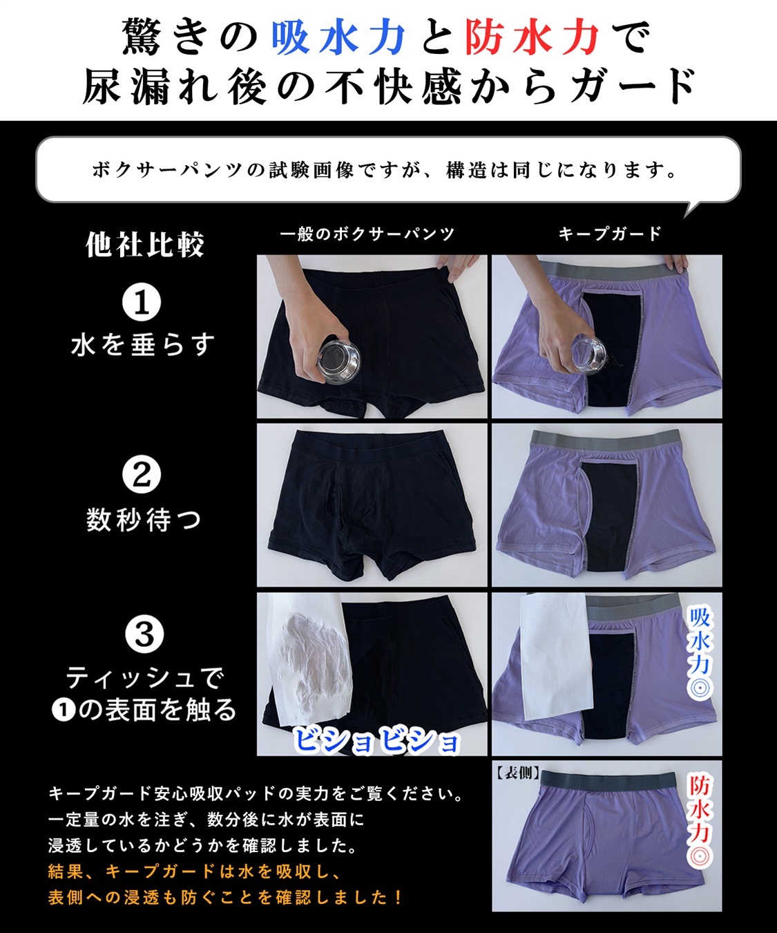 Life Style by cross marche 【KEEPGUARD/キープガード】あったかレギンス尿漏れパンツ_sub_6