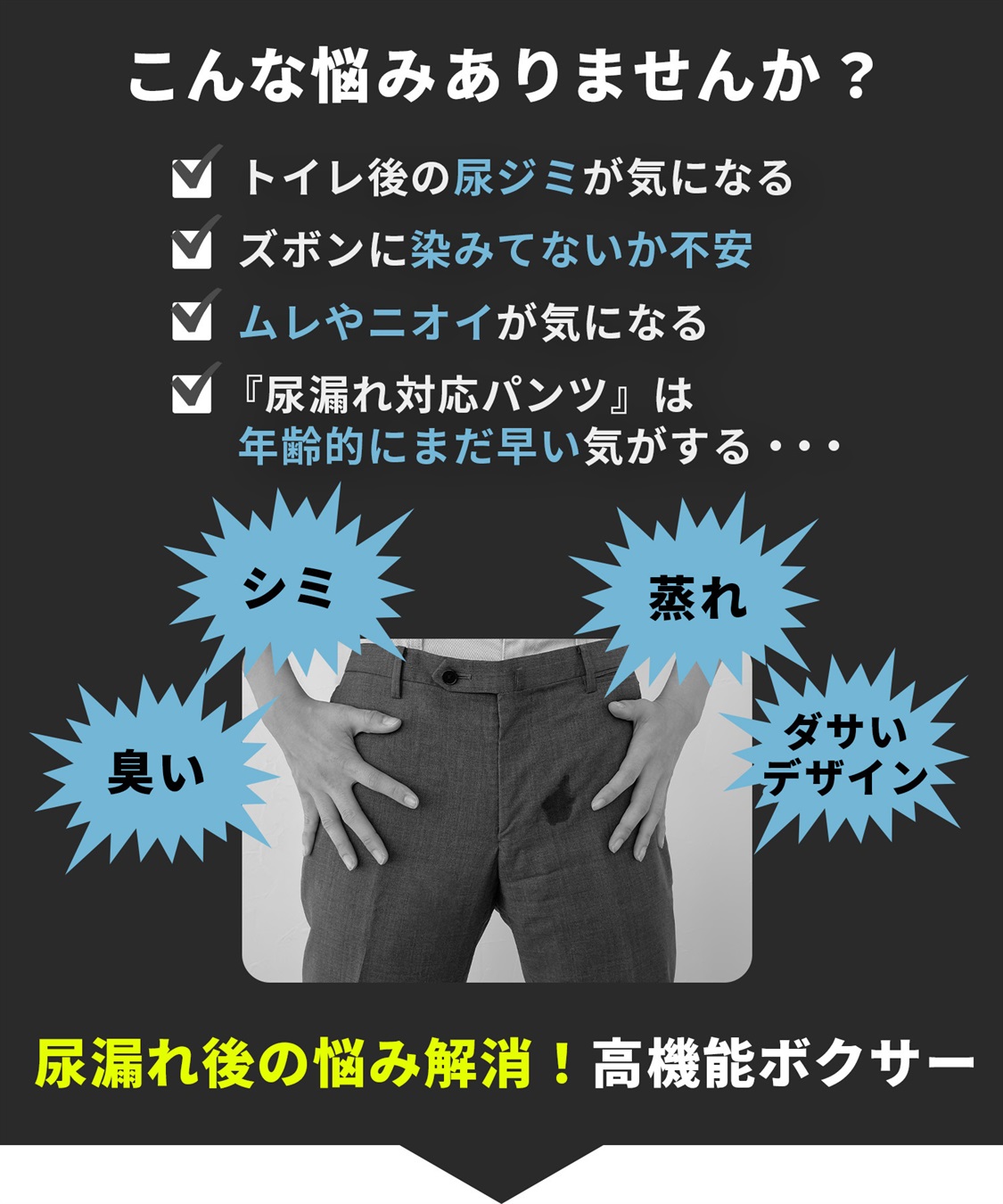 Life Style by cross marche 【KEEPGUARD/キープガード】Newボクサーパンツ 尿漏れ 失禁 メンズ ナノファイン加工　尿漏れ対応パンツ メンズ　三枚組セット_sub_4