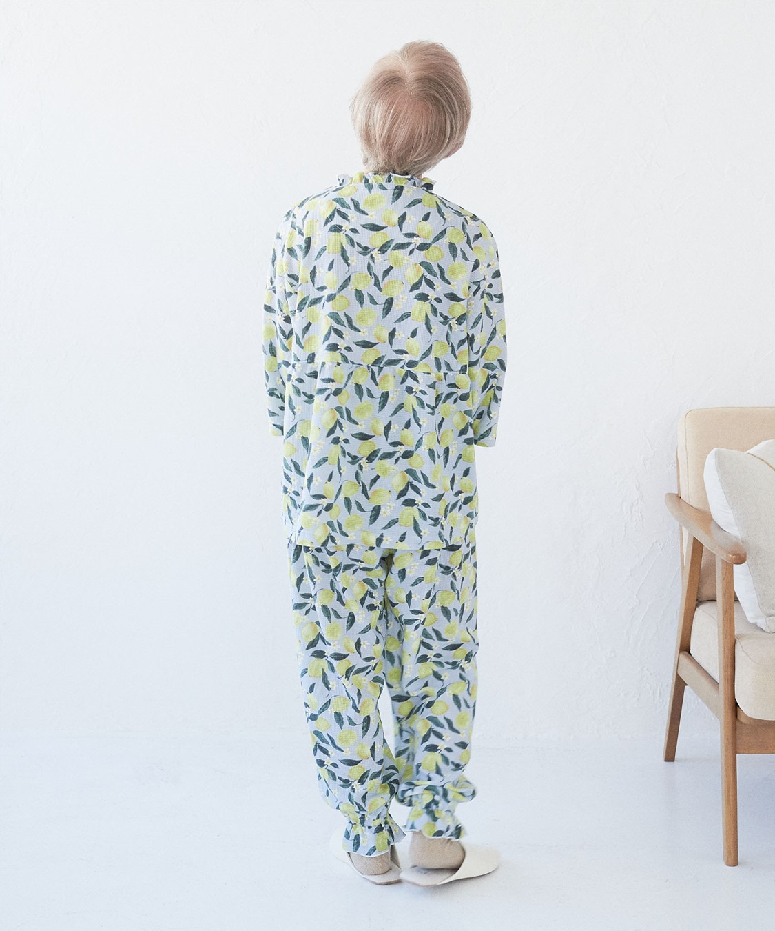 Life Style by cross marche 【ココロcolor】 フリルパジャマ_sub_4