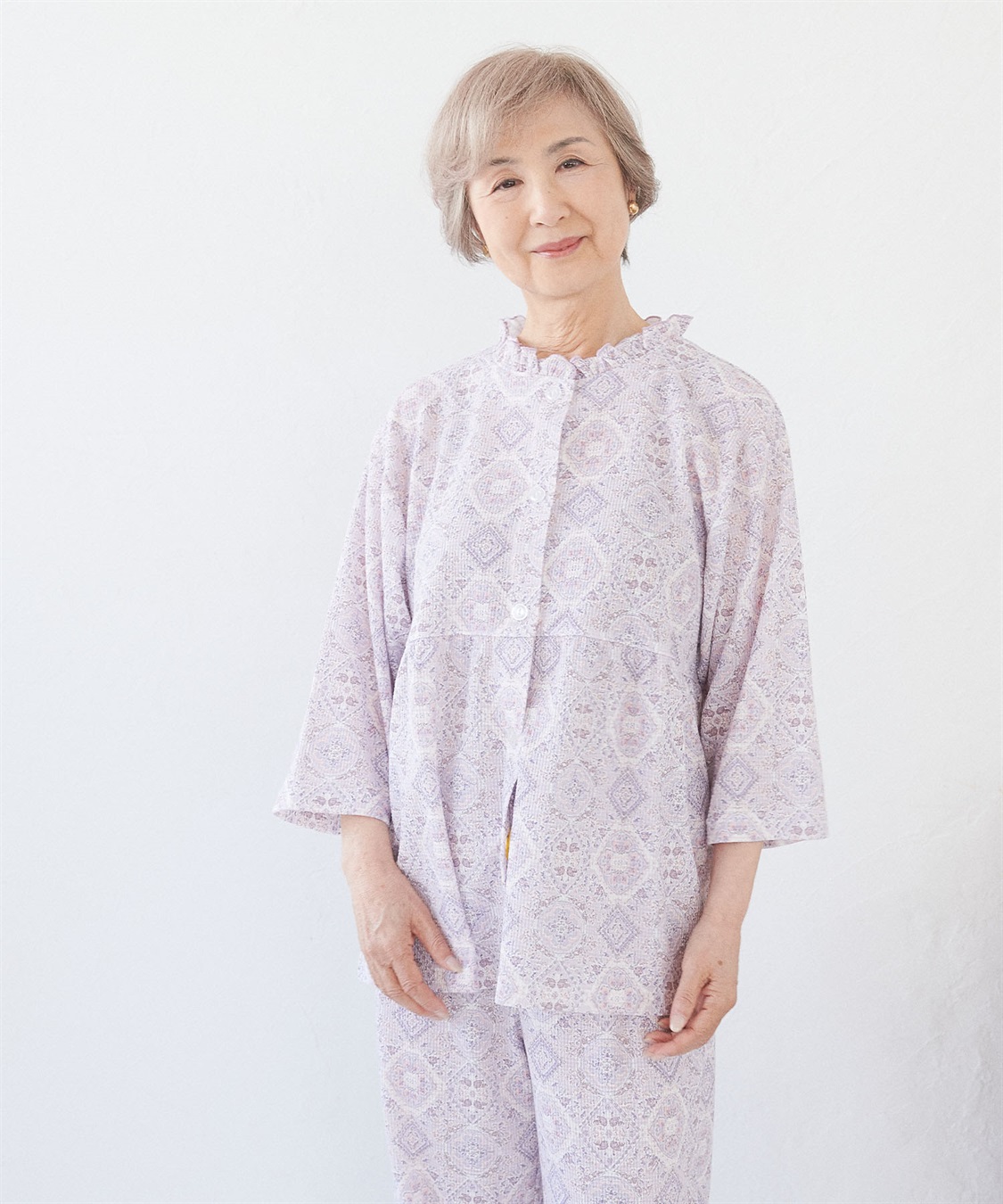 Life Style by cross marche 【ココロcolor】 フリルパジャマ_sub_7