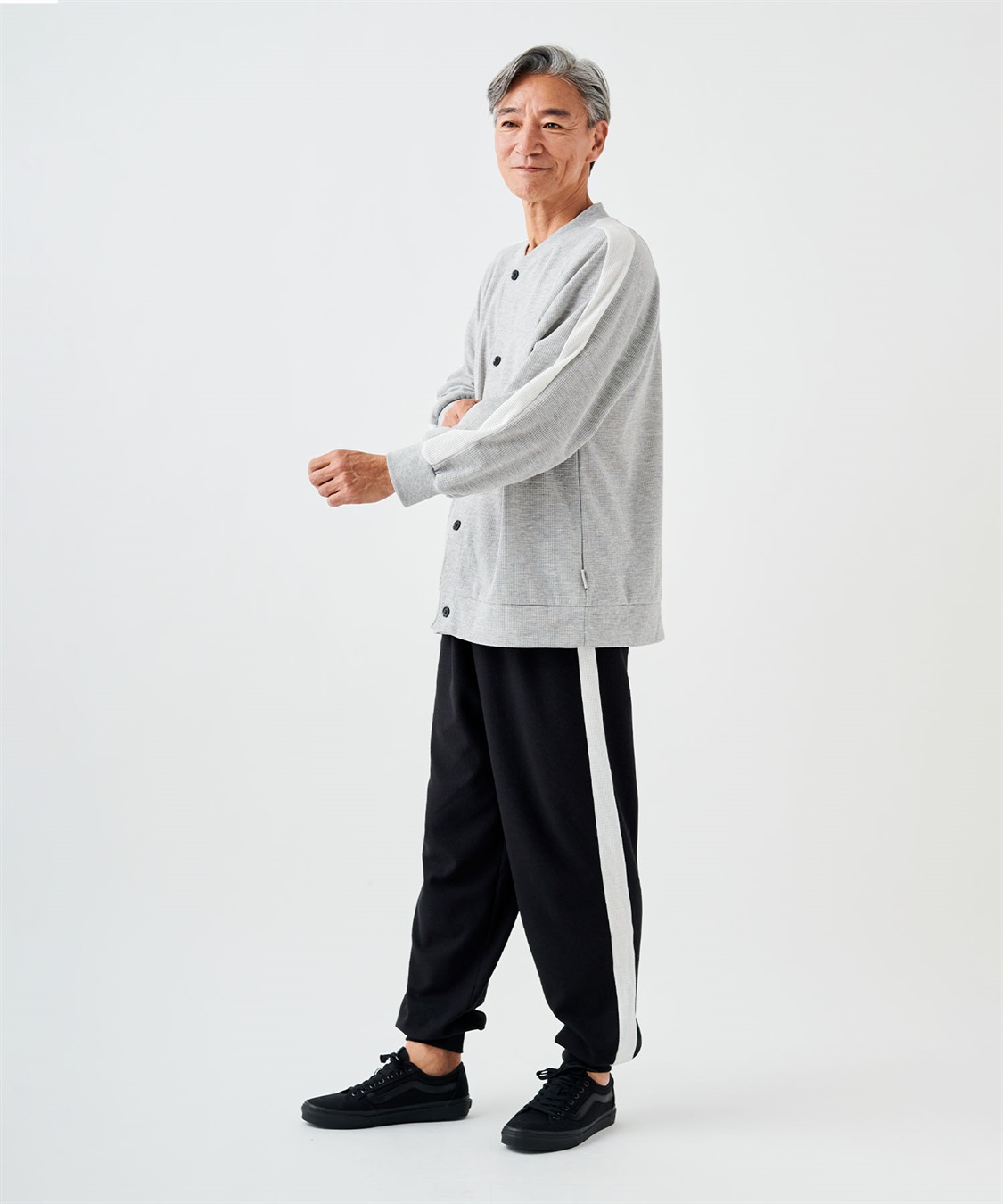 Life Style by cross marche 【ココロcolor】メンズサイドラインスポーティーパジャマ_sub_6