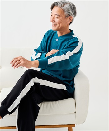 Life Style by cross marche 【ココロcolor】メンズサイドラインスポーティーパジャマ_subthumb_12