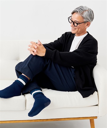 Life Style by cross marche 【ココロcolor】しめつけにくいメンズライン靴下_subthumb_7