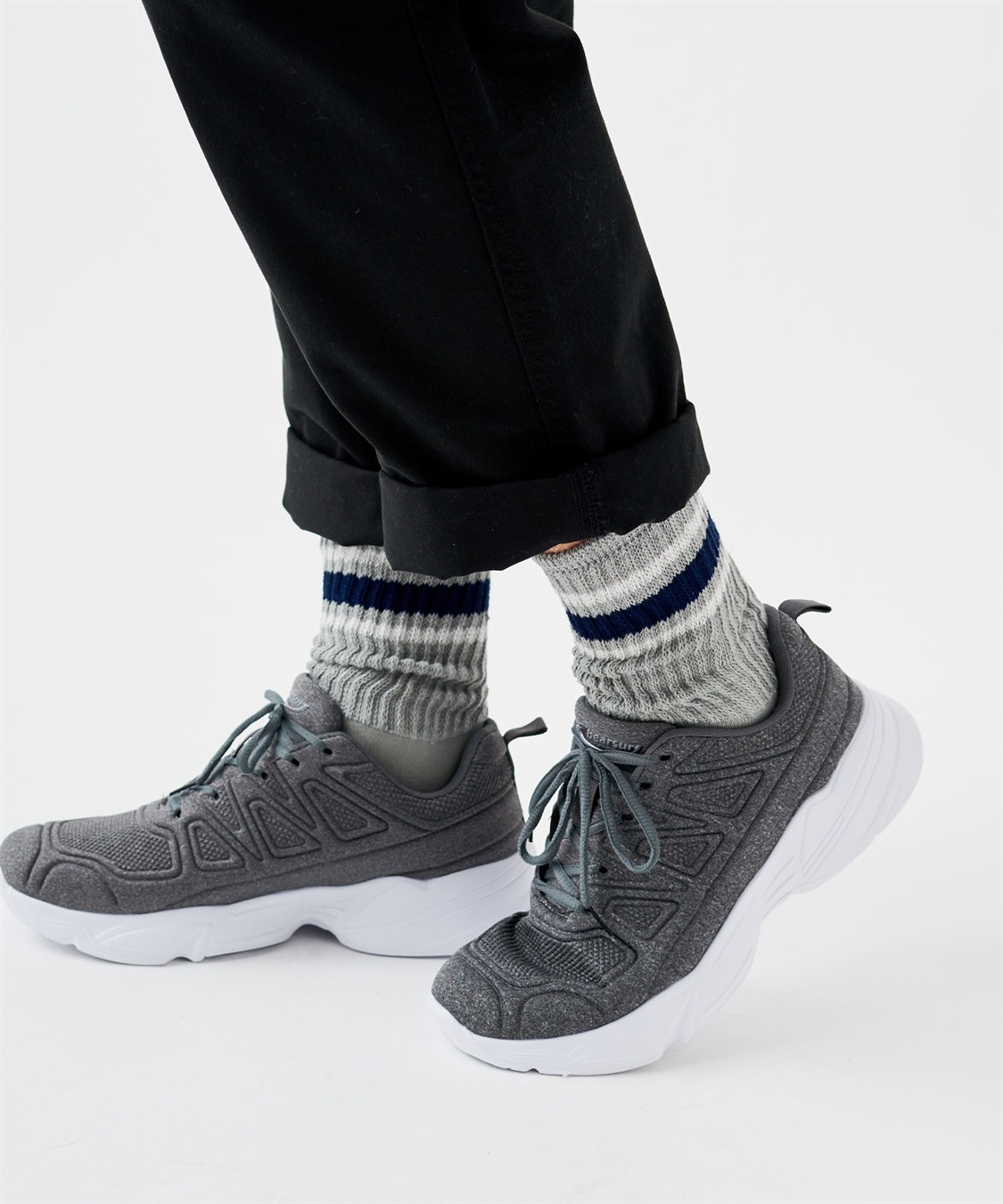 Life Style by cross marche 【ココロcolor】しめつけにくいメンズライン靴下_sub_9