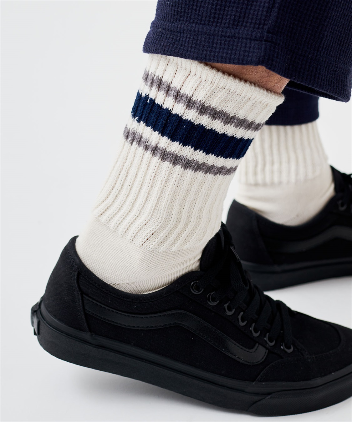 Life Style by cross marche 【ココロcolor】しめつけにくいメンズライン靴下_sub_12