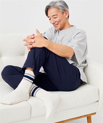 Life Style by cross marche 【ココロcolor】しめつけにくいメンズライン靴下_subthumb_13