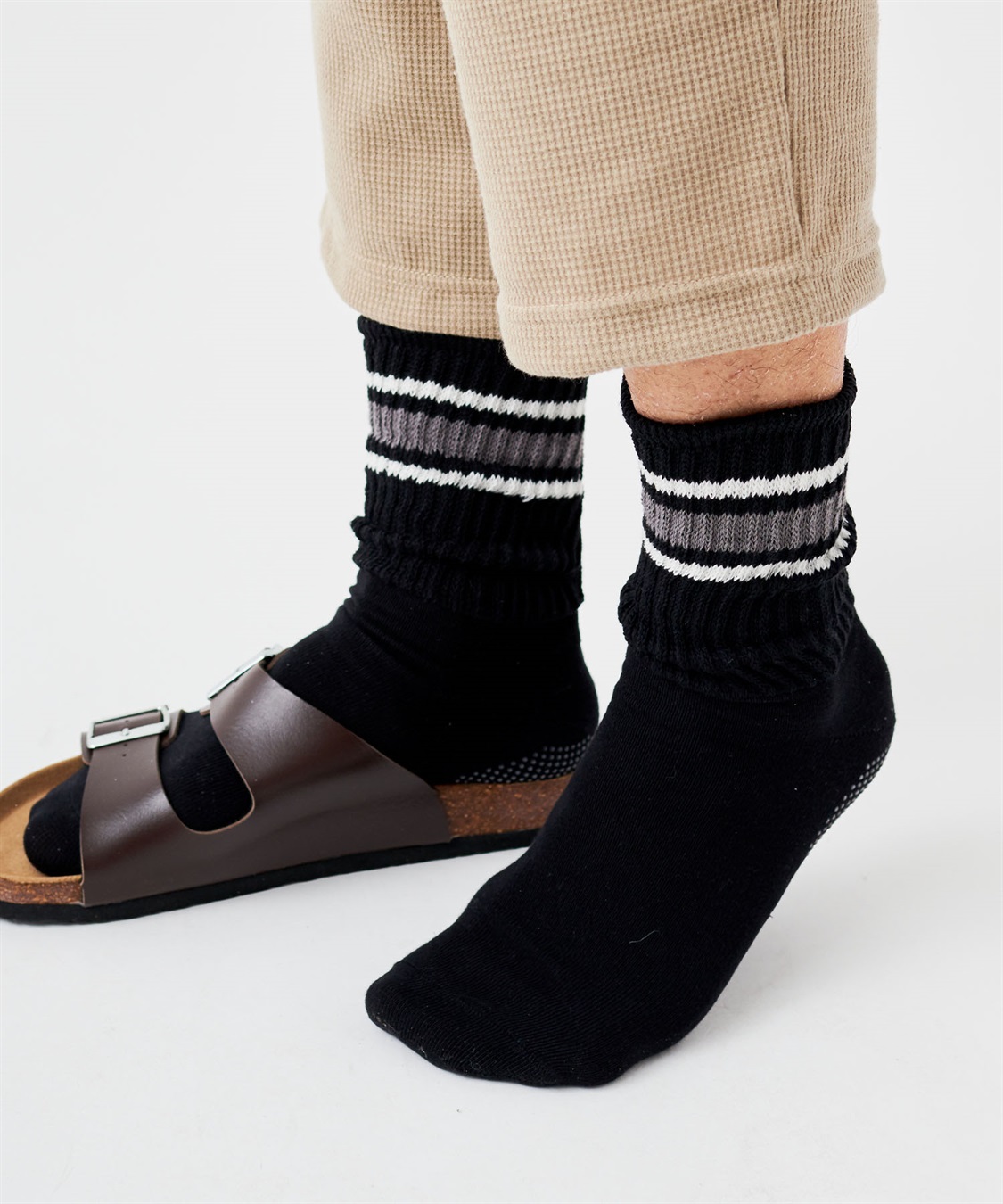 Life Style by cross marche 【ココロcolor】しめつけにくいメンズライン靴下_sub_14