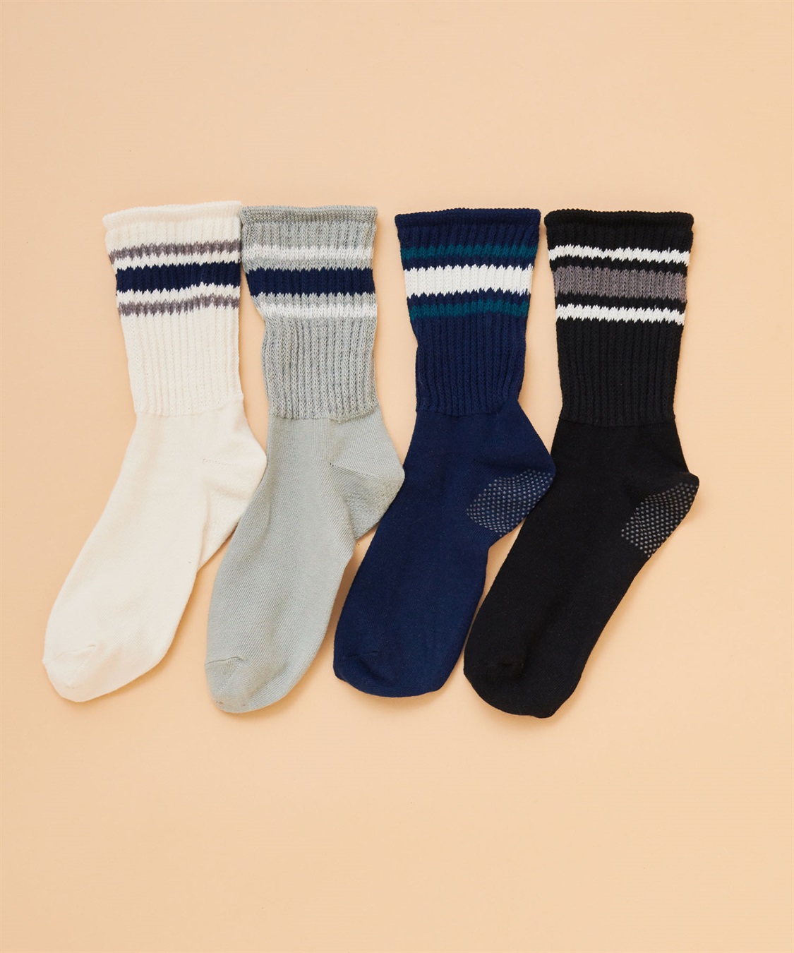 Life Style by cross marche 【ココロcolor】しめつけにくいメンズライン靴下_sub_20