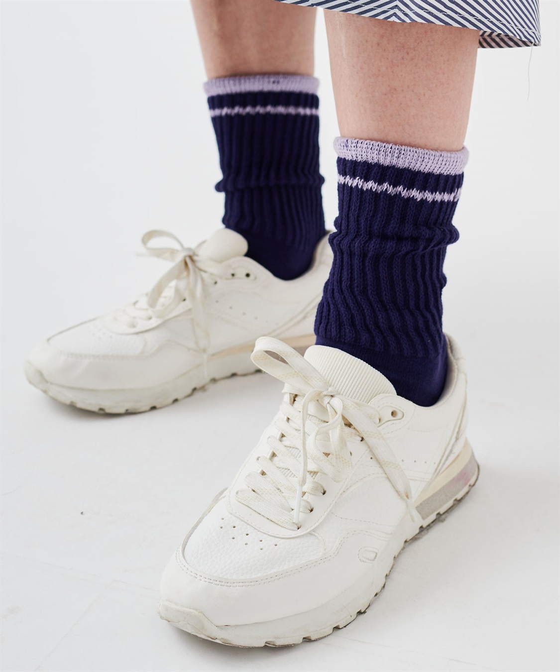 Life Style by cross marche 【ココロcolor】しめつけにくいレディースライン靴下_sub_6