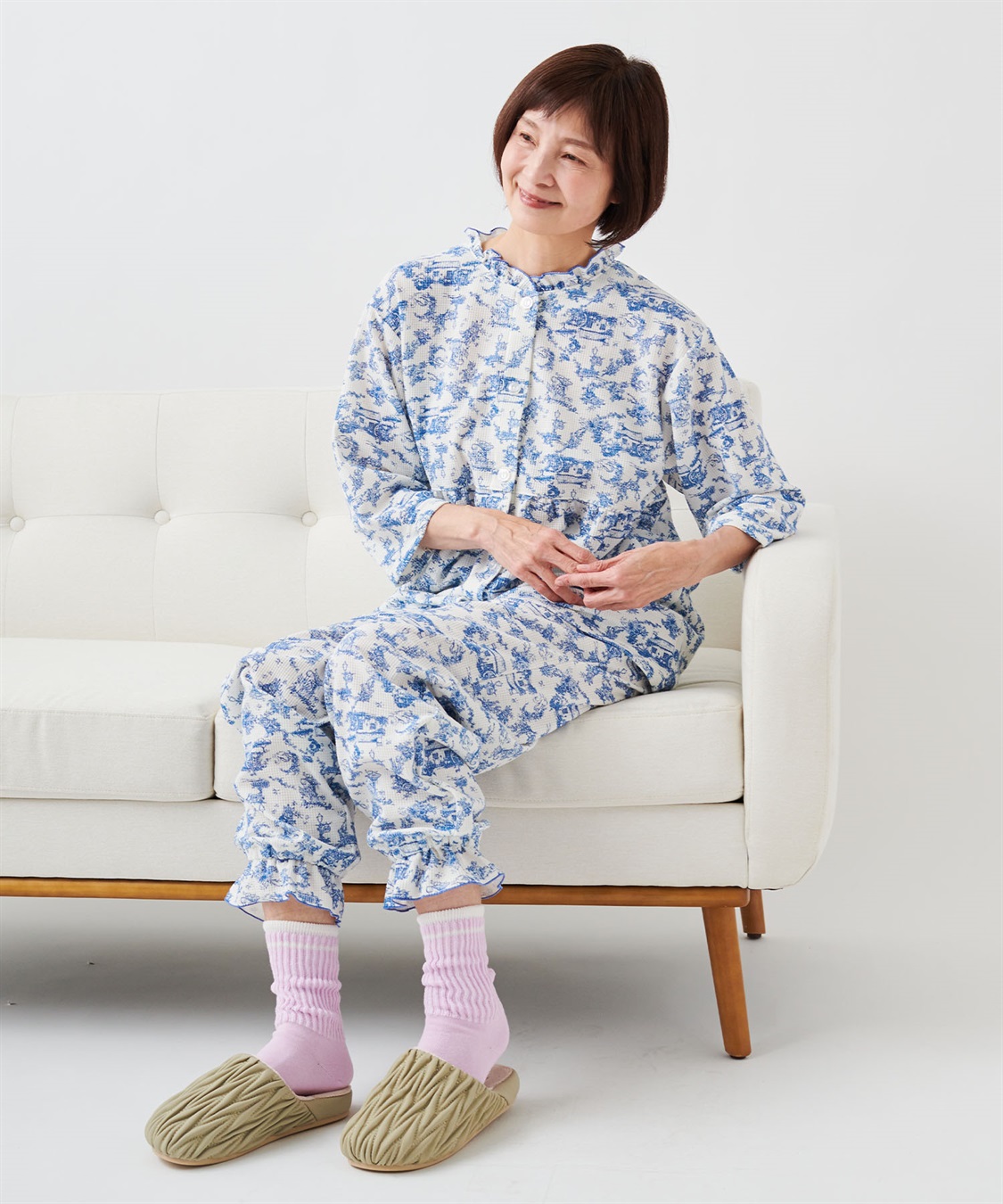 Life Style by cross marche 【ココロcolor】しめつけにくいレディースライン靴下_sub_13