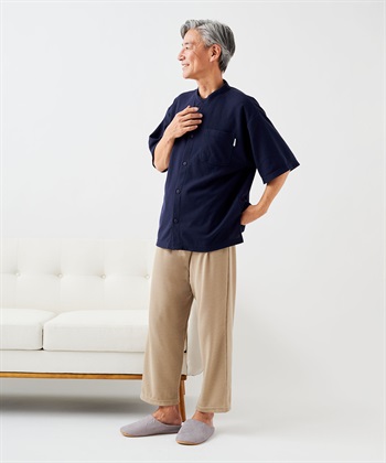 Life Style by cross marche 【ココロcolor】メンズワークパジャマ_subthumb_2