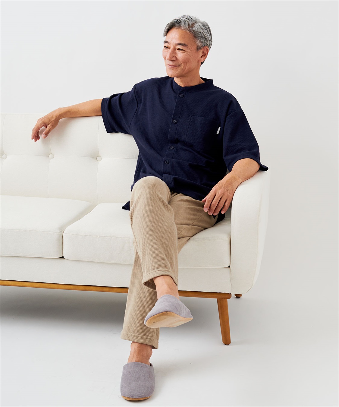 Life Style by cross marche 【ココロcolor】メンズワークパジャマ_sub_4