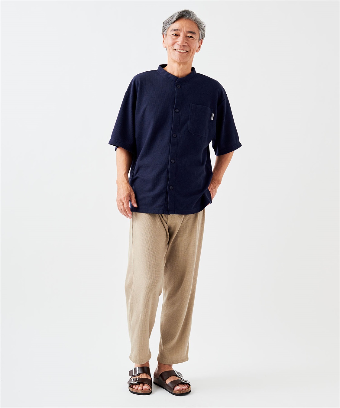 Life Style by cross marche 【ココロcolor】メンズワークパジャマ_sub_5