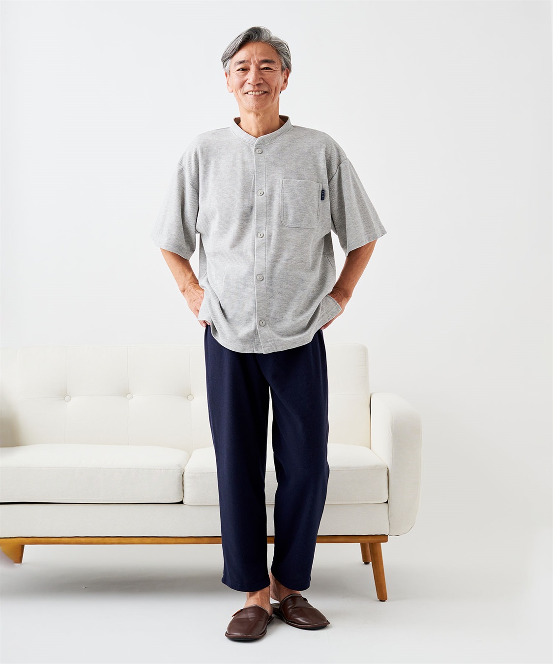 Life Style by cross marche 【ココロcolor】メンズワークパジャマ_sub_7
