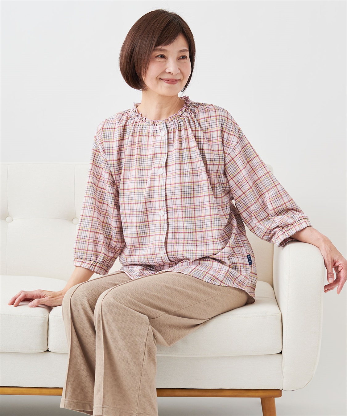 Life Style by cross marche 【ココロcolor】レディースワークパジャマ_sub_2