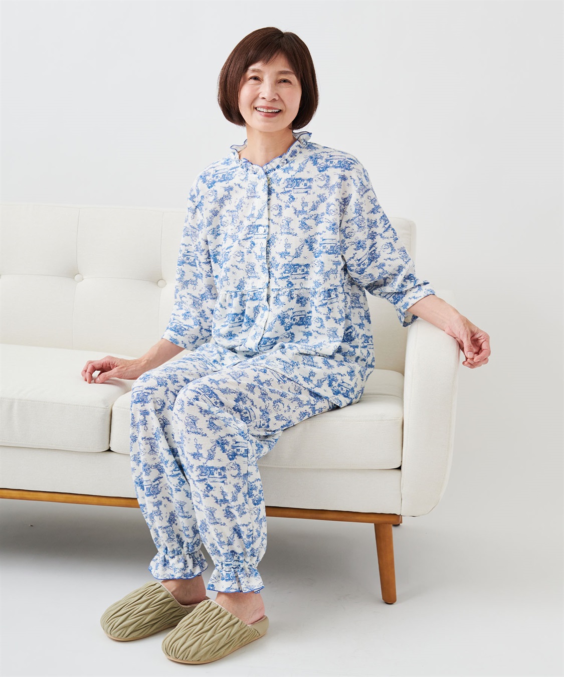 Life Style by cross marche 【ココロcolor】フリルパジャマ_sub_3