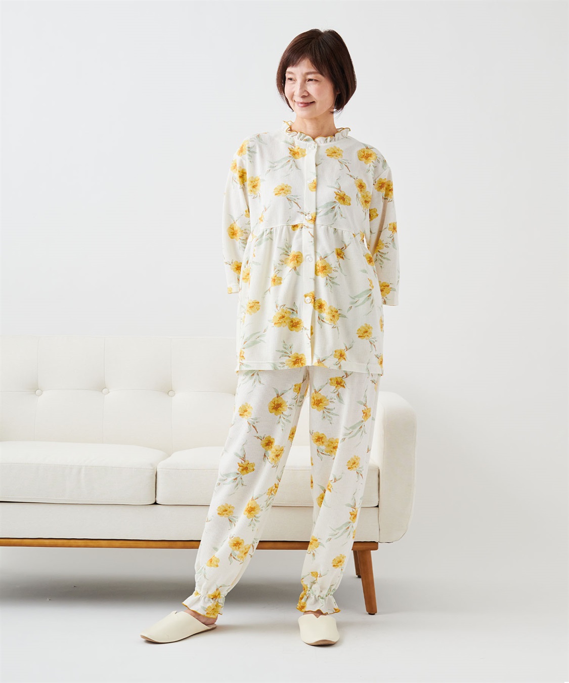 Life Style by cross marche 【ココロcolor】フリルパジャマ_sub_4