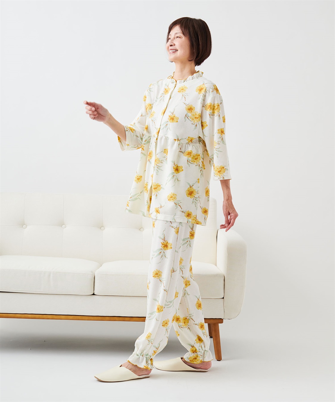 Life Style by cross marche 【ココロcolor】フリルパジャマ_sub_5