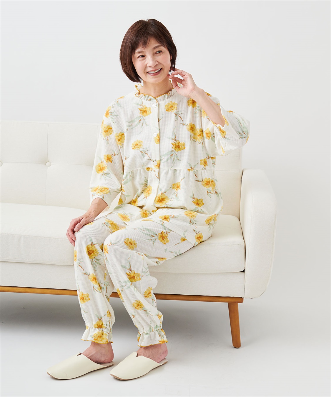 Life Style by cross marche 【ココロcolor】フリルパジャマ_sub_6