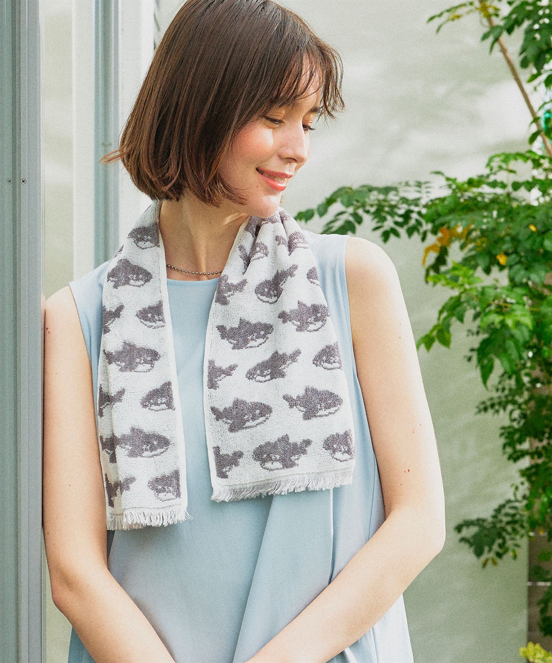 Life Style by cross marche 接触冷感クールマフラータオル_sub_7