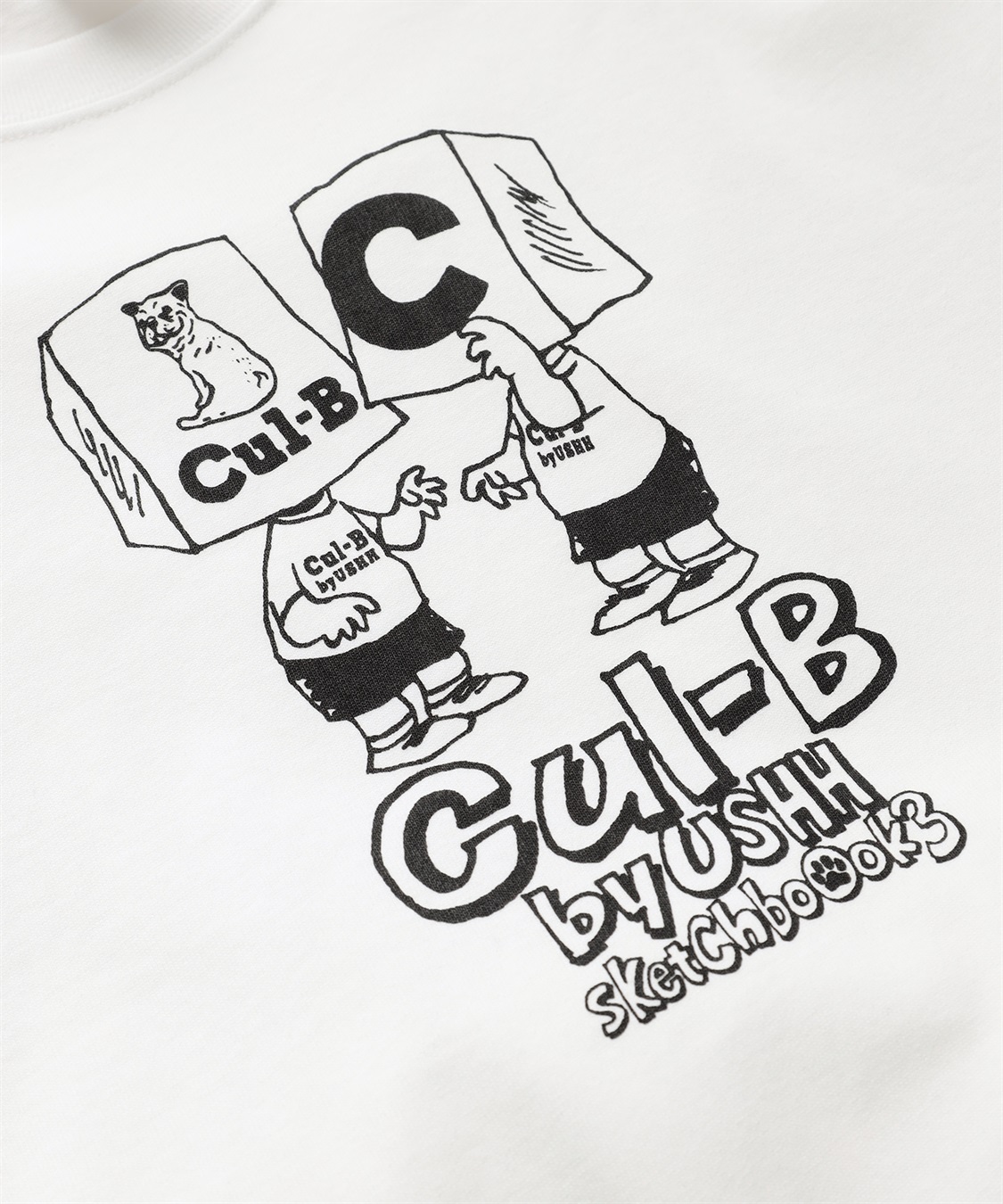 for Owners】sKetChboOok3 半袖T cul-b/キューブ/愛犬服 Cul-B