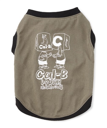 Cul-B by USHH 【for Dogs】sKetChboOok3　TANK TEE　cul-b/キューブ/愛犬服_subthumb_1