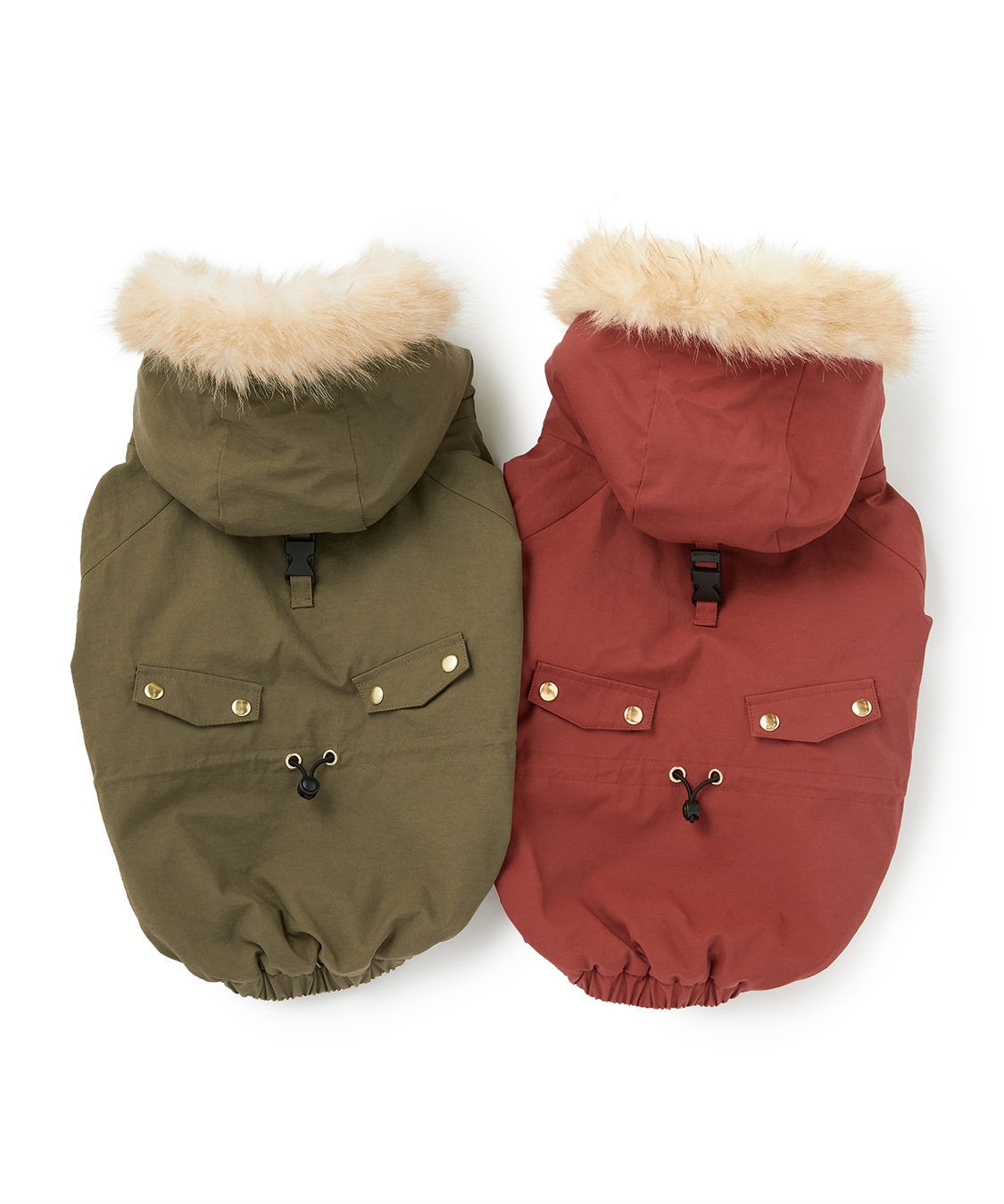 Life Style by cross marche 【for dogs】ミリタリーコート　Cul-B/キューブ/愛犬服_sub_6