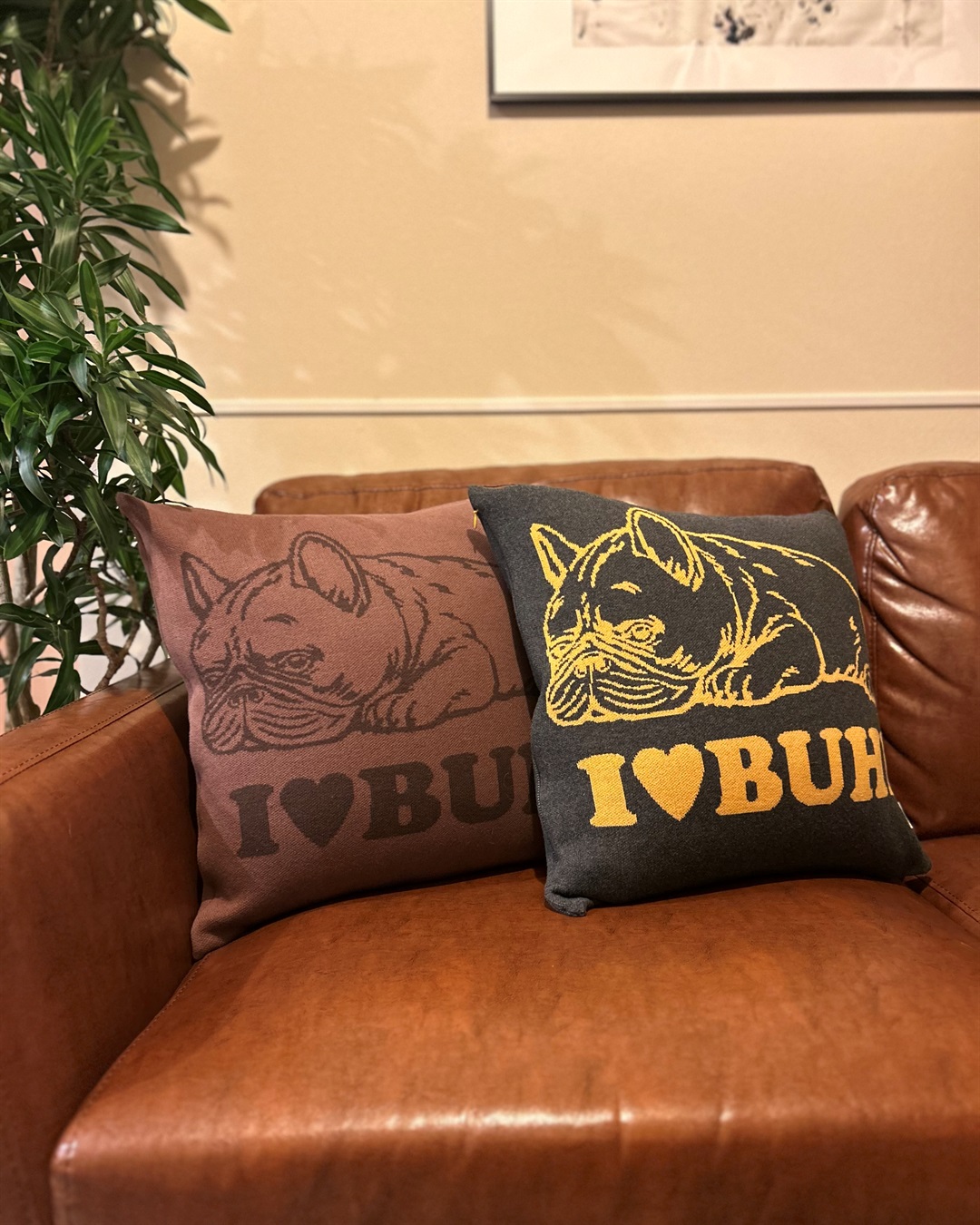 Life Style by cross marche 【for dogs】I LOVE BUHI Knit Cushion　Cul-B/キューブ/愛犬服_sub_6