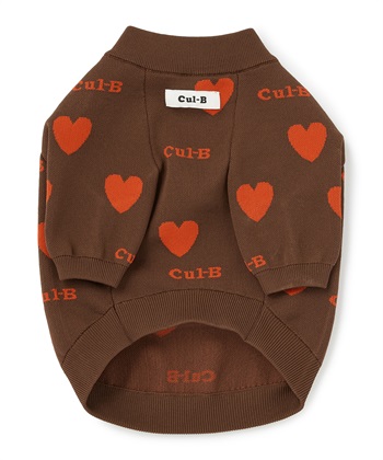 Life Style by cross marche 【for dogs】総柄スウェットライクニット　Cul-B/キューブ/愛犬服_subthumb_1