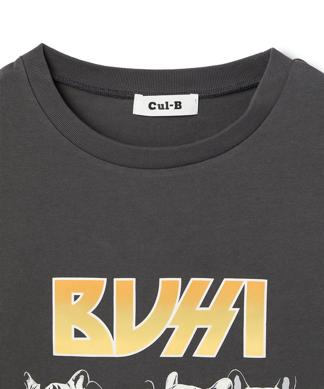 Cul-B 【for owners】　プリントTシャツ（BUHI BAND）　Cul-B/キューブ/愛犬_sub_2