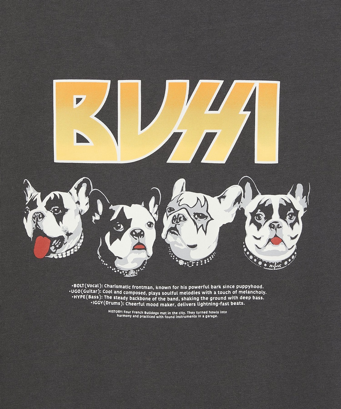 Cul-B 【for owners】　プリントTシャツ（BUHI BAND）　Cul-B/キューブ/愛犬_sub_6