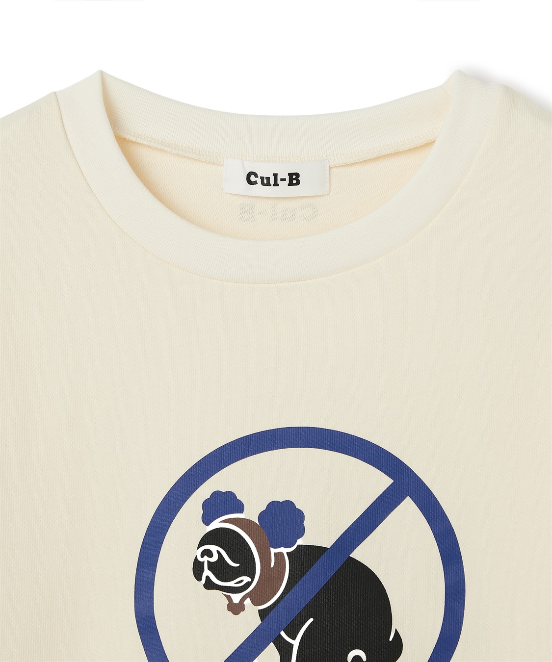 Cul-B 【for owners】　プリントTシャツ（no pooping for buhi）　Cul-B/キューブ/愛犬_sub_2