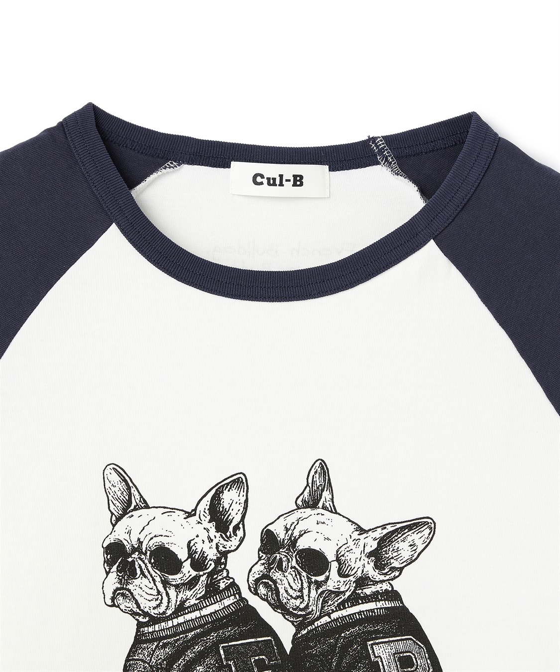 Cul-B 【for owners】　プリントTシャツ（BUHI skull）　Cul-B/キューブ/愛犬_sub_2
