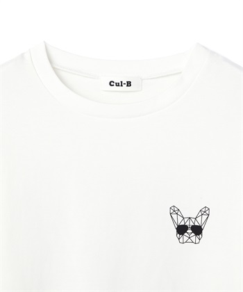 Cul-B 【for owners】　プリントTシャツ（stargrass BUHI）　Cul-B/キューブ/愛犬_subthumb_2