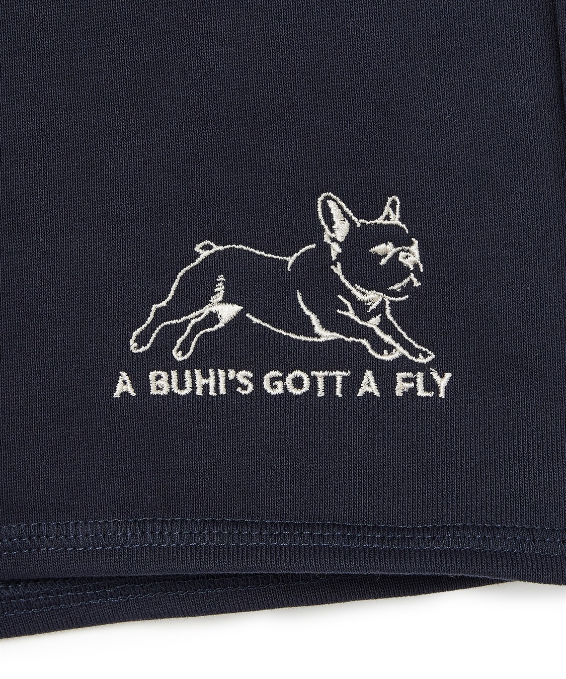 Cul-B 【for owners】　フレブル刺しゅう裏毛ハーフパンツ　Cul-B/キューブ/愛犬_sub_4